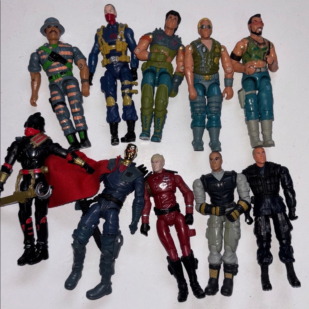 GI JOES Early 2000s GI Joe G.I.Joe Action Figures Y2K GIJOES COLLECTION - Picture 5 of 16